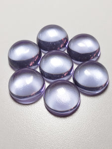 Violet (color change) Andara Crystal Cabochon 20mm Chakra Set