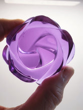 Load image into Gallery viewer, Violet (color change) Andara Crystal Rose