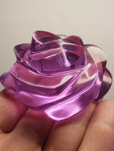 Load image into Gallery viewer, Violet (color change) Andara Crystal Rose