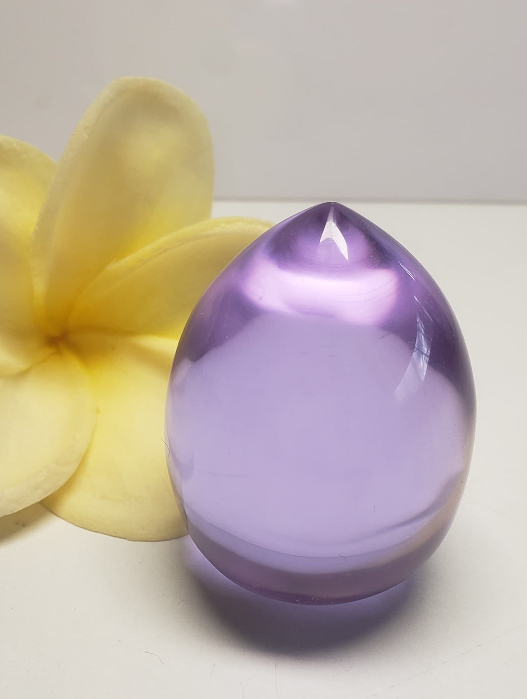 Violet Andara Crystal Pointed Egg