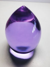 Load image into Gallery viewer, Violet Andara Crystal Pointed Egg