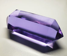 Load image into Gallery viewer, Violet (color change) Double Terminated Polished Andara Crystal Wand 348g*