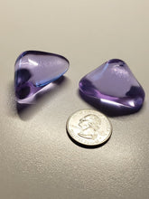 Load image into Gallery viewer, Andara Crystal Tumbled Violet Pair