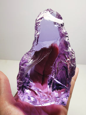 Violet (color change) Traditional Andara Crystal 488g
