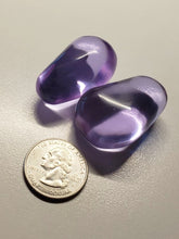 Load image into Gallery viewer, Andara Crystal Tumbled Violet Pair