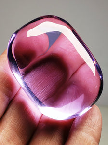 Violet - Light (color change) Andara Crystal Hand Piece 82gB