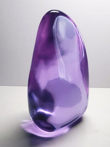 Violet (color chaging) Andara Crystal Polished Piece 974g