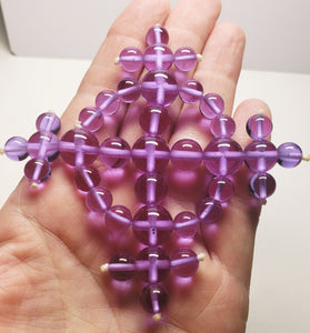 Violet Flame Andara Crystal Healing Tool dorje