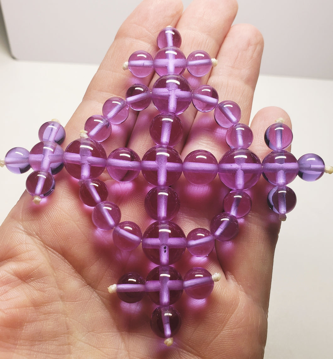 Violet Flame Andara Crystal Healing Tool dorje