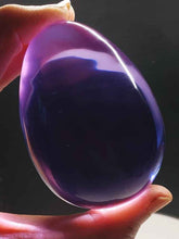 Load image into Gallery viewer, Violet - Light (color change) Andara Crystal Egg