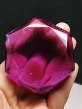 Load image into Gallery viewer, Violet (color change) Andara Crystal Hexagon