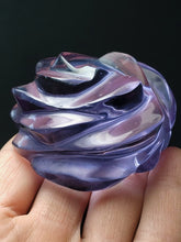 Load image into Gallery viewer, Violet (color change) Andara Crystal Rose