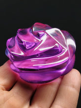 Load image into Gallery viewer, Violet (color change) Andara Crystal Rose