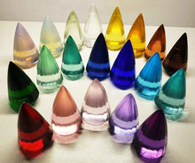 Load image into Gallery viewer, Amber - Light Andara Crystal Vogel Style Tower