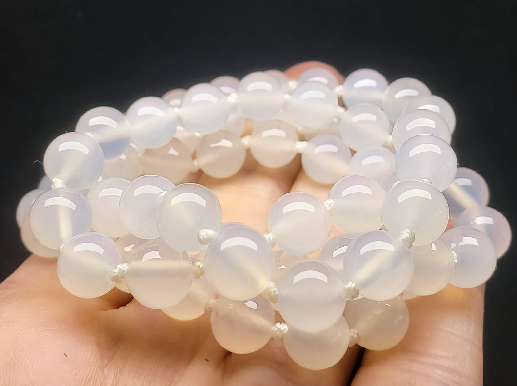 Agate - White (Translucent) EO++ 8+mm 26.5inch