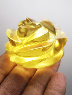 Yellow Andara Crystal Rose