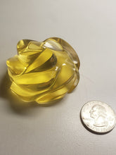 Load image into Gallery viewer, Yellow Andara Crystal Rose