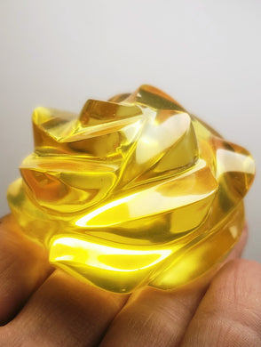 Yellow Andara Crystal Rose