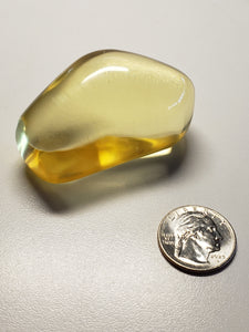 Yellow Andara Crystal Hand Piece 142g