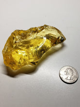 Load image into Gallery viewer, Yellow - Golden Traditional Andara Crystal 148g