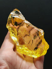 Load image into Gallery viewer, Yellow - Golden Traditional Andara Crystal 148g