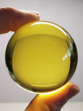 Load image into Gallery viewer, Yellow  Andara Crystal Sphere 2 inch