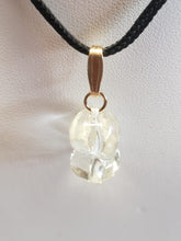 Load image into Gallery viewer, Kunzite Therapeutic Pendant Yellow 18.1ct