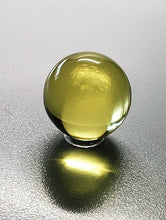 Load image into Gallery viewer, Yellow Andara Crystal Sphere 1 inch