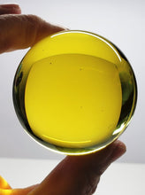 Load image into Gallery viewer, Yellow Andara Crystal Sphere 2.25inch