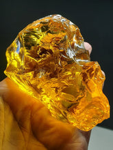Load image into Gallery viewer, Yellow - Golden Traditional Andara Crystal 306g