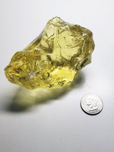 Yellow Traditional Andara Crystal 366g
