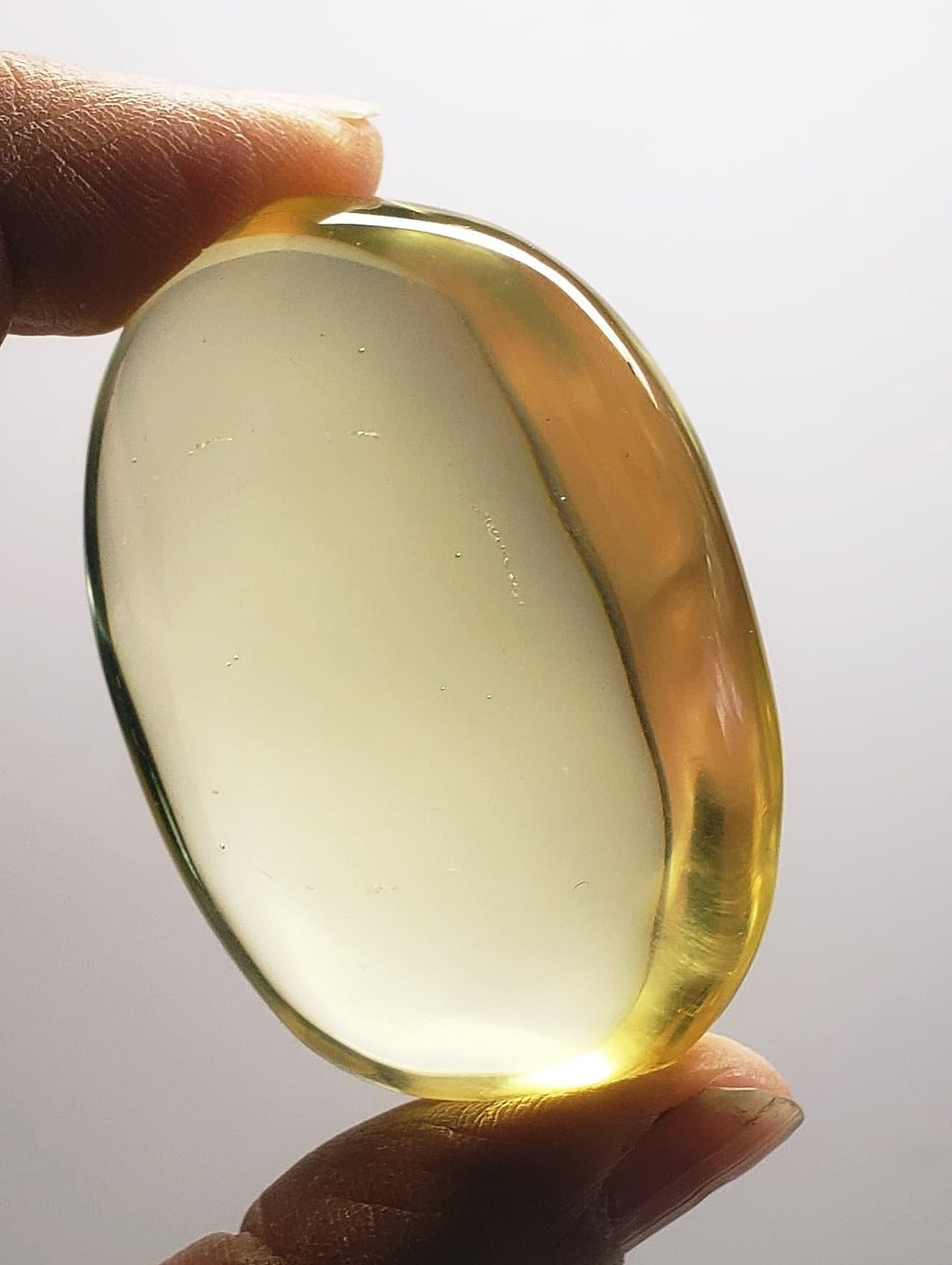 Yellow Andara Crystal Hand Piece 66g