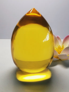 Yellow - Golden Andara Crystal Pointed Egg