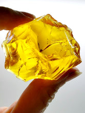 Load image into Gallery viewer, Yellow - Golden Traditional Andara Crystal 76g
