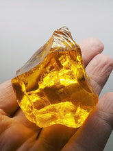 Load image into Gallery viewer, Yellow - Golden Traditional Andara Crystal 76g