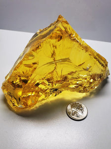 Yellow Traditional Andara Crystal 848g
