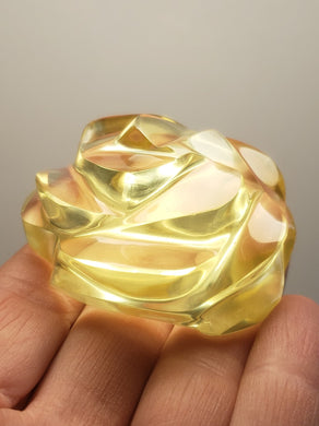 Yellow Andara Crystal Rose