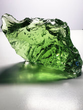 Load image into Gallery viewer, Yellow Green  Traditional Andara Crystal 590g