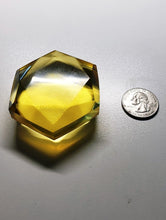 Load image into Gallery viewer, Yellow Andara Crystal Hexagon