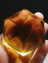 Load image into Gallery viewer, Yellow Andara Crystal Hexagon