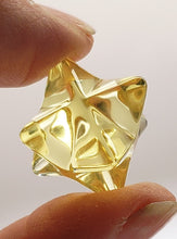 Load image into Gallery viewer, Yellow Andara Crystal Merkaba 15mm