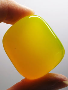 Opalescence - Yellow Andara Crystal Hand Piece 52g