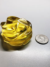 Load image into Gallery viewer, Yellow Andara Crystal Rose
