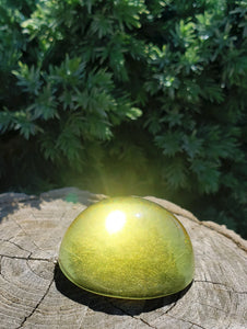 Yellow Andara Crystal Cabochon 40mm