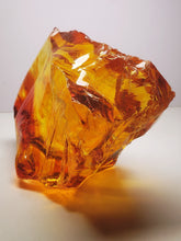 Load image into Gallery viewer, Yellow - Golden with Orange and Red Traditional Andara Crystal 1.09kg