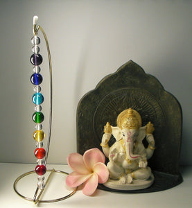 7 Chakra Rays (Large) - Andara Crystal Medi Tool / Light Catcher