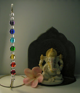 7 Chakra Rays (Large) - Andara Crystal Medi Tool / Light Catcher