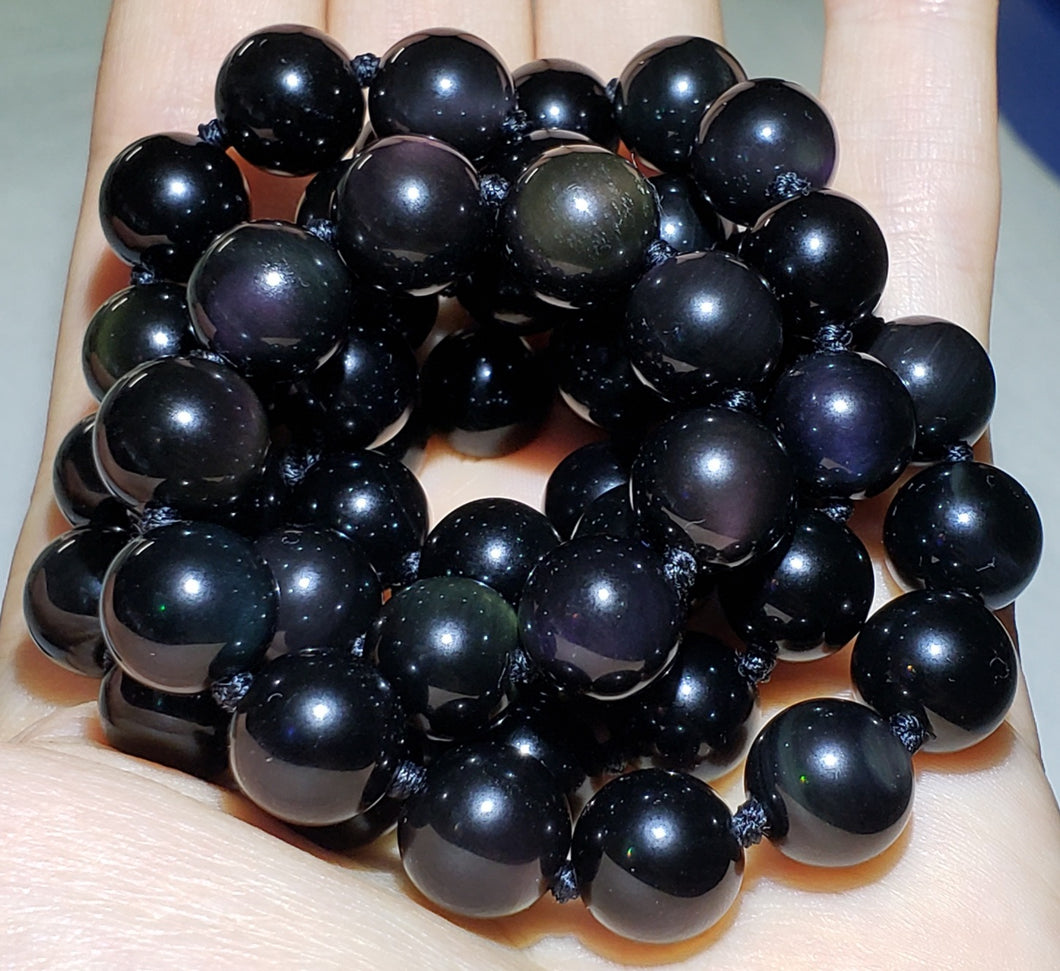 Rainbow Obsidian EO++ 10+mm 24.5inch