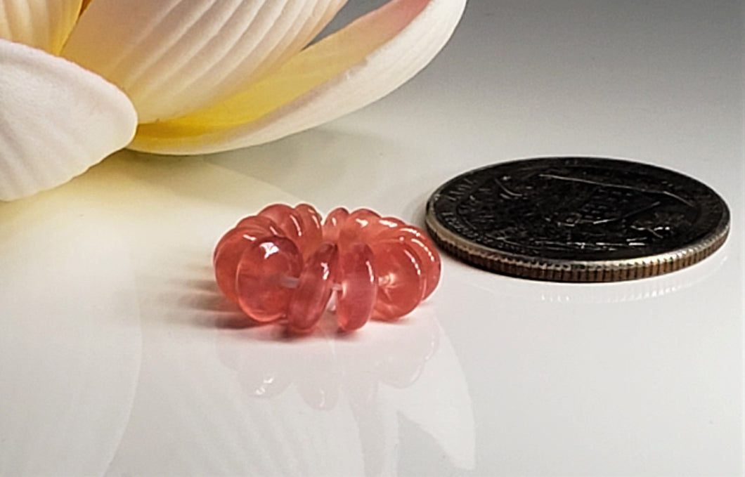 Rhodochrosite Gem Healing Ring