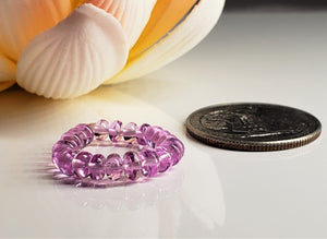 Sapphire - Pink Gem Healing Ring